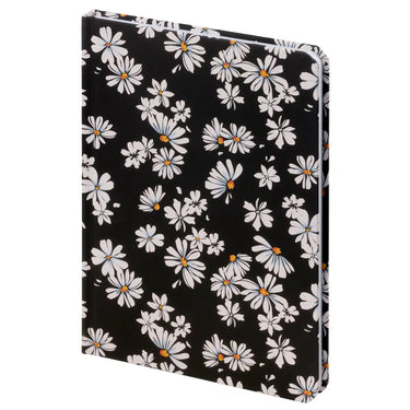 BV475-2 Black Notebook Flowers